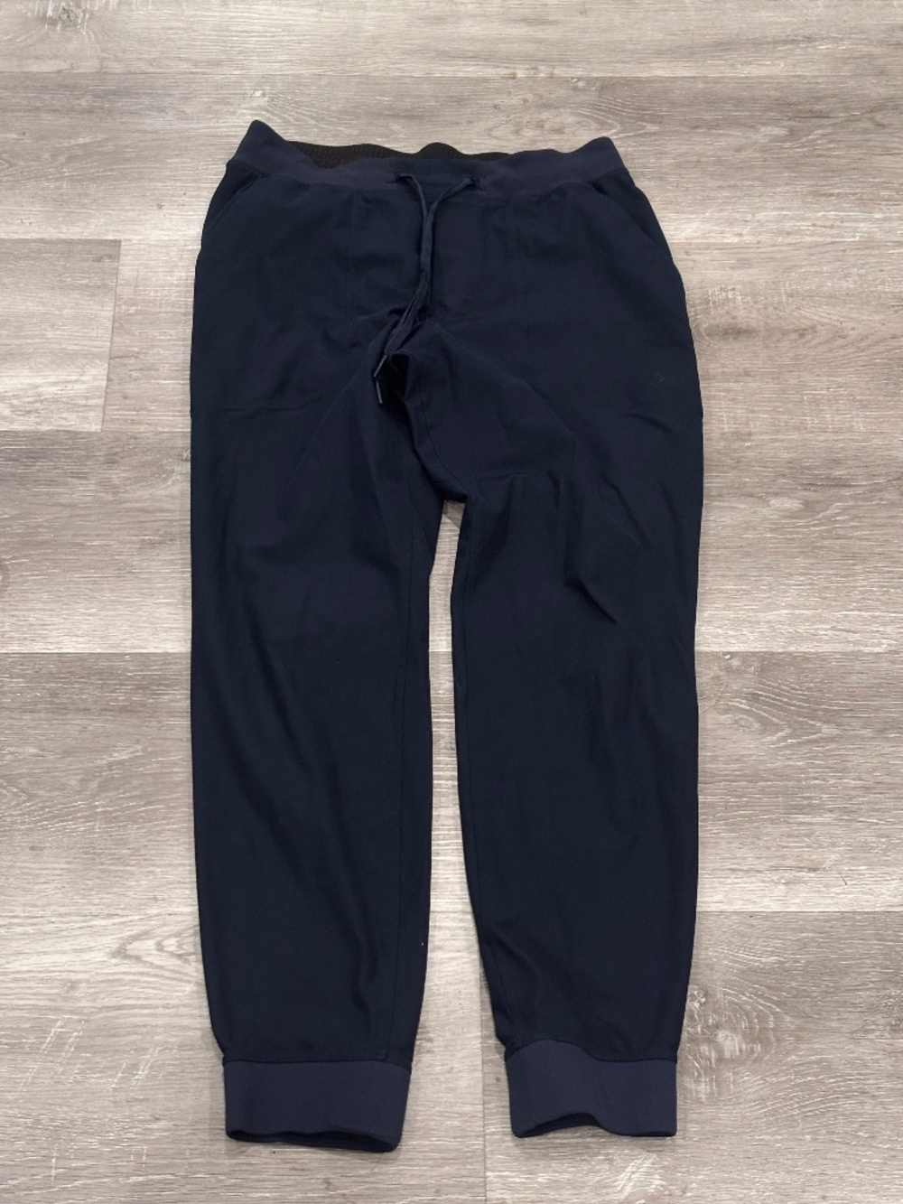 Lululemon ABC Warpstreme Jogger Mens M Navy Athletic Stretch Pants M5AMZS